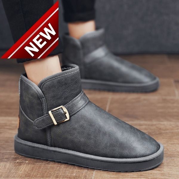 snow boots men's winter warm plush thickened northeast waterproof bread high cotton martin shoes, Black
snow boots men's winter warm plush thickened northeast waterproof bread high cotton martin shoes, Black