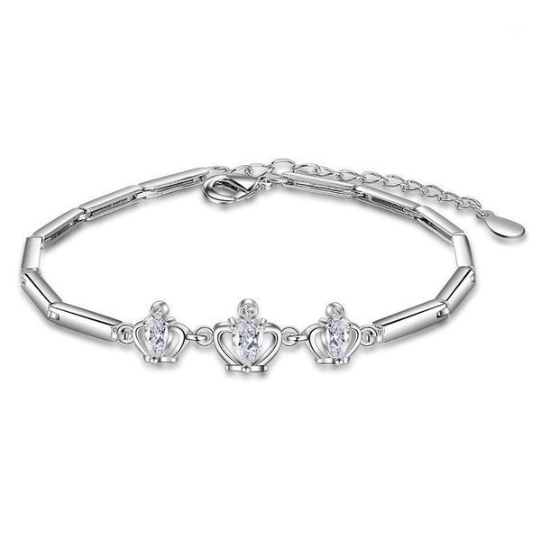 k42 fashion crystal bracelet women's korean silver 925 fashion white gold plate lasting forever1, Golden;silver
k42 fashion crystal bracelet women's korean silver 925 fashion white gold plate lasting forever1, Golden;silver
