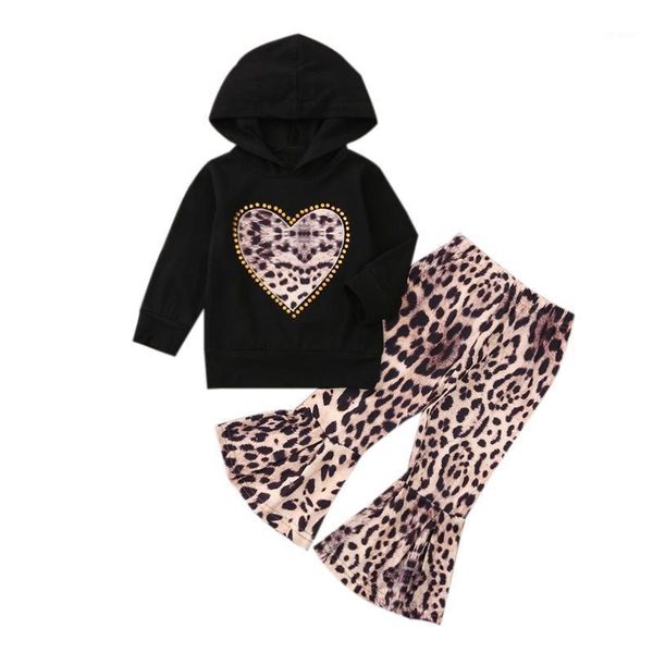 2020 brand new baby girl clothes love print pullover hooded and leopard pants autumn set clothes1, White
2020 brand new baby girl clothes love print pullover hooded and leopard pants autumn set clothes1, White