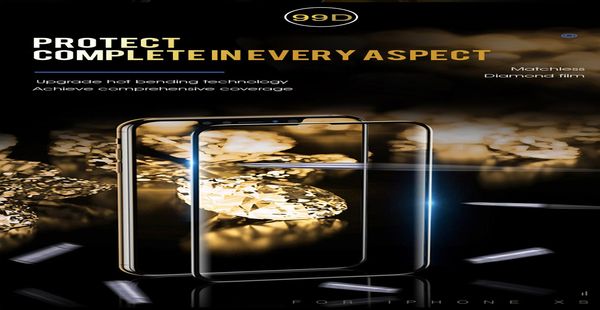 99d full cover tempered glass for iphone x xr xs max screen protector film on the iphone xs max protective glass on sqcagu bdejewelry