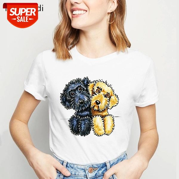black yellow labradoodles lined up animal printed t shirt women clothes 2019 funny vogue tshirt femme streetwear female t-shirt #ox7n, White
black yellow labradoodles lined up animal printed t shirt women clothes 2019 funny vogue tshirt femme streetwear female t-shirt #ox7n, White