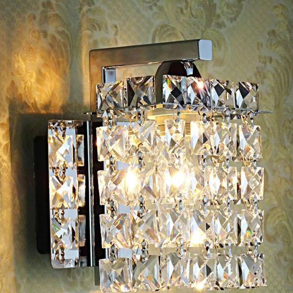 bedside crystal single head creative simple modern golden mirror front bedroom living room aisle corridor wall lamp lb101208
bedside crystal single head creative simple modern golden mirror front bedroom living room aisle corridor wall lamp lb101208