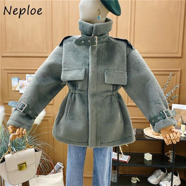 women's jackets neploe 2021 winter waterproof mink women coat chic stand collar slim waist motorcycle clothes fashion solid color, Black;brown
women's jackets neploe 2021 winter waterproof mink women coat chic stand collar slim waist motorcycle clothes fashion solid color, Black;brown
