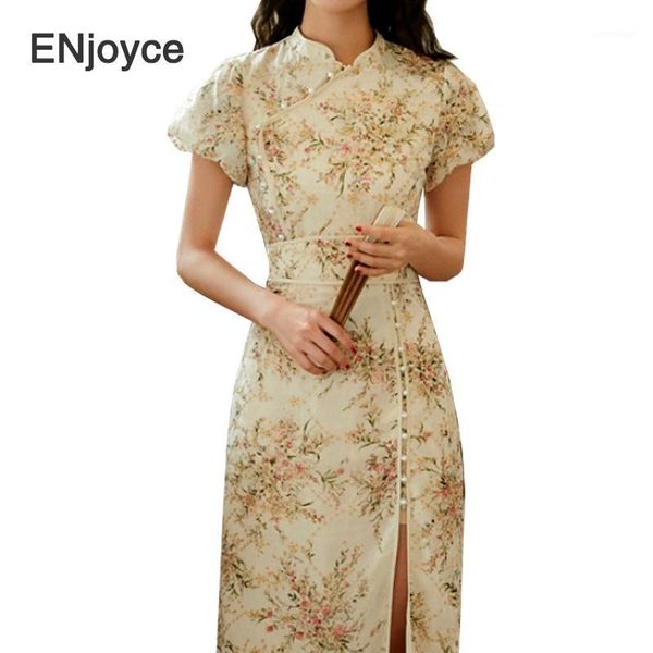 casual dresses 2021 summer floral split long cheongsams qipao girl dress modern creative design women chinese clothing1, Black;gray
casual dresses 2021 summer floral split long cheongsams qipao girl dress modern creative design women chinese clothing1, Black;gray