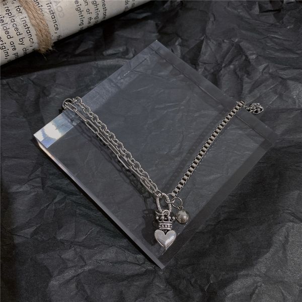 mwwob korean wind style crown temperament cool braceletlove titanium steel bracelet ins braceletbracelet net red versatile simple hand rope, Golden;silver
mwwob korean wind style crown temperament cool braceletlove titanium steel bracelet ins braceletbracelet net red versatile simple hand rope, Golden;silver