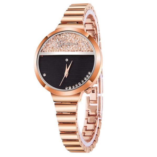 inlaid luxury ginave exquisite women's temperament fashion simple british watch 2021, Slivery;brown
inlaid luxury ginave exquisite women's temperament fashion simple british watch 2021, Slivery;brown