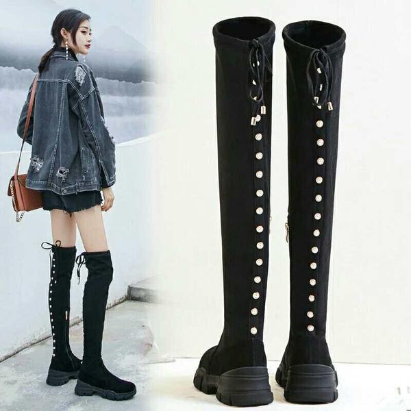 over the knee boots fashion knee high boots winter shoes women kid suede black cuissardes femme chaussure af423
over the knee boots fashion knee high boots winter shoes women kid suede black cuissardes femme chaussure af423