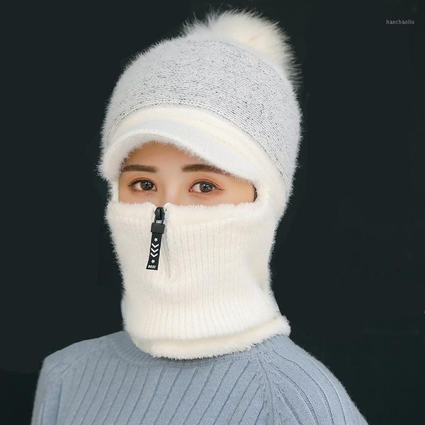 beanies girl winter warm knitted hat neck mask women outdoor cycling coldproof plus plush wool hair ball beanie1
beanies girl winter warm knitted hat neck mask women outdoor cycling coldproof plus plush wool hair ball beanie1