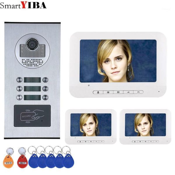 video door phones smartyiba 3 apartment/family phone intercom system rfid ir-cut hd 1000tvl camera doorbell with 6 button1
video door phones smartyiba 3 apartment/family phone intercom system rfid ir-cut hd 1000tvl camera doorbell with 6 button1
