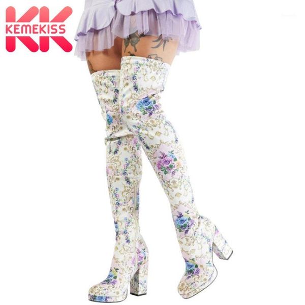 boots kemekiss size 35-43 women stretch flowers fashion platform warm winter shoes high heel long boot lady party footwear1, Black
boots kemekiss size 35-43 women stretch flowers fashion platform warm winter shoes high heel long boot lady party footwear1, Black