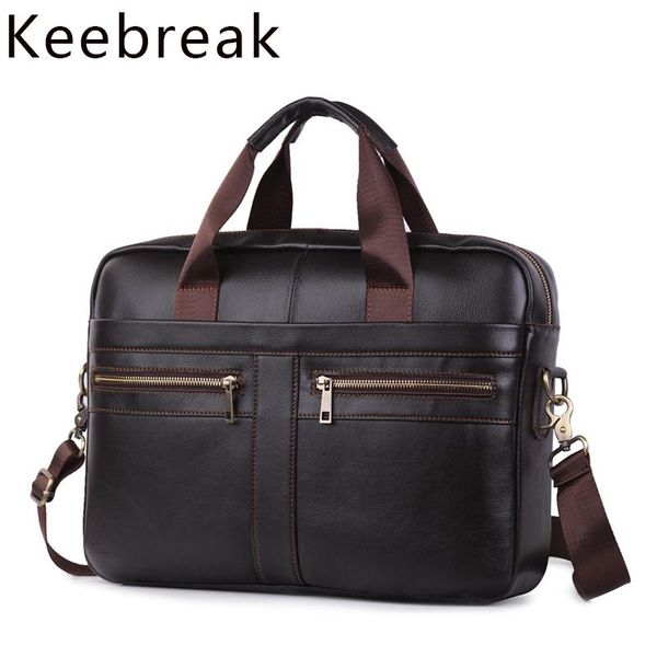 keebreak men's bag genuine leather briefcase male large capacity 15 inch lapbag cow leather messenger bags men's briefcases
keebreak men's bag genuine leather briefcase male large capacity 15 inch lapbag cow leather messenger bags men's briefcases