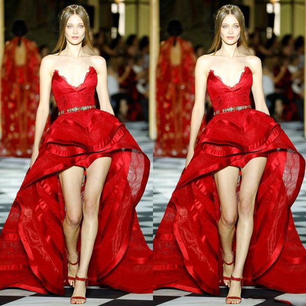 2021 zuhair murad красного пром платье милого кружево привет lo многоуровневых оборки вечернего платье sexy коктейль платье роба де soirée, Black;red
2021 zuhair murad красного пром платье милого кружево привет lo многоуровневых оборки вечернего платье sexy коктейль платье роба де soirée, Black;red