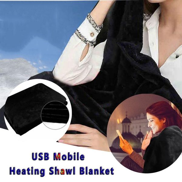 electric warming heating blanket pad shoulder neck mobile heating shawl soft usb 5v ourdoor soft heated shawl for home/car
electric warming heating blanket pad shoulder neck mobile heating shawl soft usb 5v ourdoor soft heated shawl for home/car