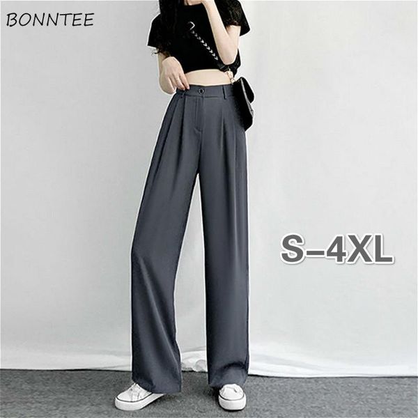 women's pants & capris wide leg women simple vintage overisze 4xl daily office lady full length trousers all-match summer fashion women, Black;white
women's pants & capris wide leg women simple vintage overisze 4xl daily office lady full length trousers all-match summer fashion women, Black;white