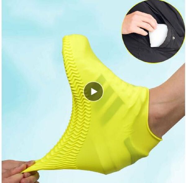 waterproof shoes outdoor latex fashion accessories shoe cover silicone cycling rain shoes boot covers reusable thickening non-slip wear foot, Silver
waterproof shoes outdoor latex fashion accessories shoe cover silicone cycling rain shoes boot covers reusable thickening non-slip wear foot, Silver