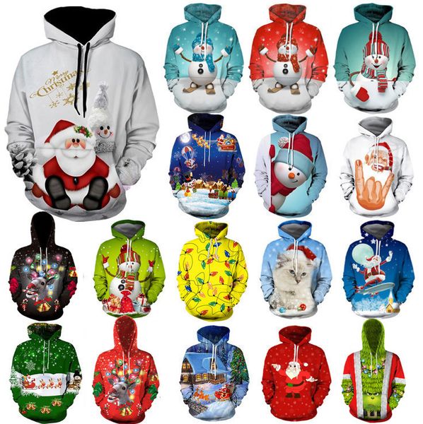 2020 fashion ugly christmas sweater women christmas ugly novelty snowman 3d coat hooded sweate santa claus large size 1019, Black
2020 fashion ugly christmas sweater women christmas ugly novelty snowman 3d coat hooded sweate santa claus large size 1019, Black