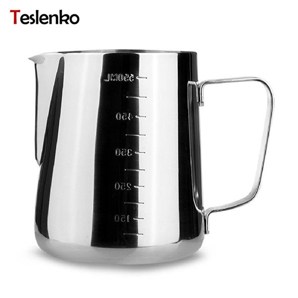 stainless steel milk frothing jug espresso mug pitcher barista craft coffee cappuccino cups latte pot kitchen tool q1218
stainless steel milk frothing jug espresso mug pitcher barista craft coffee cappuccino cups latte pot kitchen tool q1218