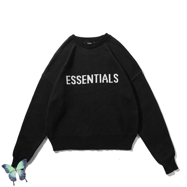 2021 new real p men women sweaters grey black classic vintage sweater fast shipping reas, White;black
2021 new real p men women sweaters grey black classic vintage sweater fast shipping reas, White;black