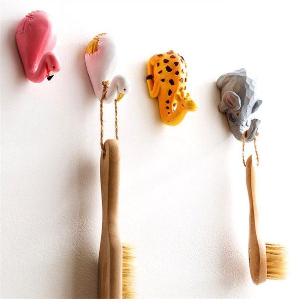 hooks & rails cute animal resin sticky hook flamingo wall hanging holder self adhesive clothes hanger kitchen back door storage accessories
hooks & rails cute animal resin sticky hook flamingo wall hanging holder self adhesive clothes hanger kitchen back door storage accessories
