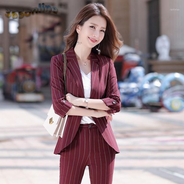 formal styles women business suits with pants and jackets coat elegant striped half sleeve office ladies pantsuits blazers1, White;black
formal styles women business suits with pants and jackets coat elegant striped half sleeve office ladies pantsuits blazers1, White;black