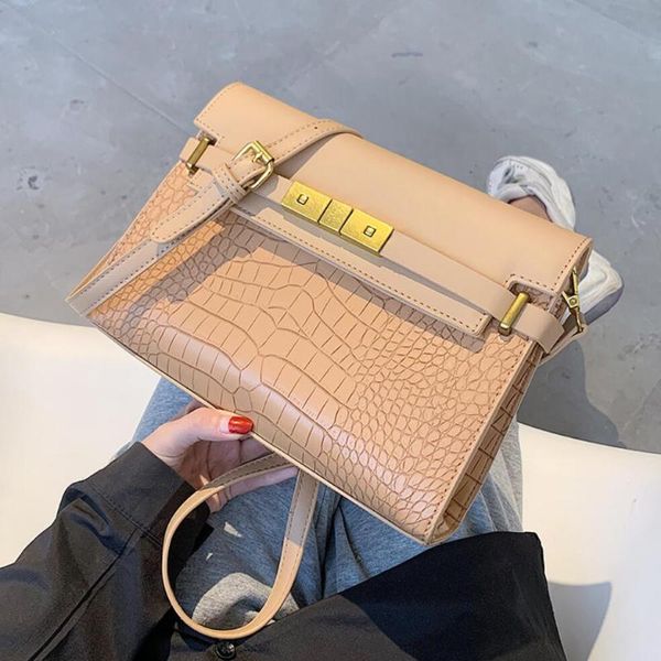 crocodile pattern square crossbody bag 2020 fashion new quality pu leather women's designer handbag lock shoulder messenger bag
crocodile pattern square crossbody bag 2020 fashion new quality pu leather women's designer handbag lock shoulder messenger bag