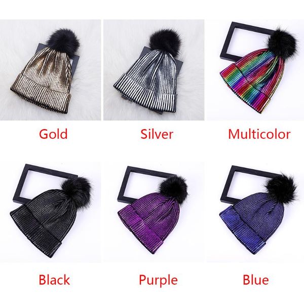 cap cute girl soft metallic shiny women hats warm knitted crochet windproof solid autumn winter pompom hair ball beanie, Blue;gray
cap cute girl soft metallic shiny women hats warm knitted crochet windproof solid autumn winter pompom hair ball beanie, Blue;gray