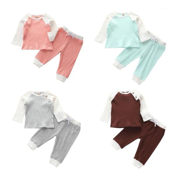 clothing sets product children boy girl suit long sleeve round neck trousers stitching pit strip four-color, White
clothing sets product children boy girl suit long sleeve round neck trousers stitching pit strip four-color, White