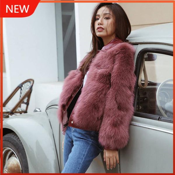 women's fur & faux high street outerwear female autumn jacket winter solid women fashion coat lady single breasted, Black
women's fur & faux high street outerwear female autumn jacket winter solid women fashion coat lady single breasted, Black