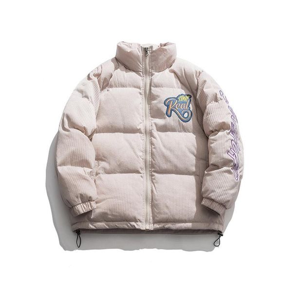 winter 2020 new cotton-padded clothes day style literary style embroidery standing-collar men's cotton-padded clothes, Black
winter 2020 new cotton-padded clothes day style literary style embroidery standing-collar men's cotton-padded clothes, Black