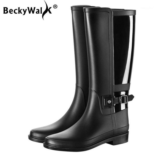 boots fashion tall rain women shoes waterproof rubber rainboots water woman mid-calf anti-slip rainy ladies sh wsh35991, Black
boots fashion tall rain women shoes waterproof rubber rainboots water woman mid-calf anti-slip rainy ladies sh wsh35991, Black