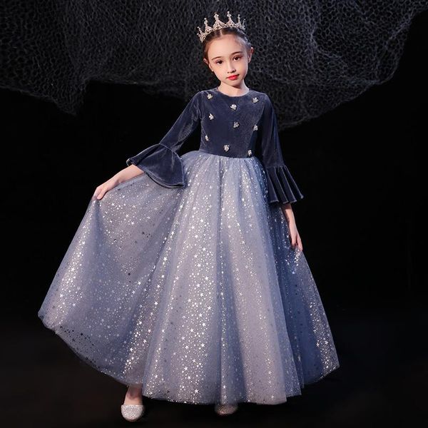girl's dresses flower girl princess lace sequined ball gown pearls o-neck full luxury dark blue floor-length tulle kid party dress h011, Red;yellow
girl's dresses flower girl princess lace sequined ball gown pearls o-neck full luxury dark blue floor-length tulle kid party dress h011, Red;yellow