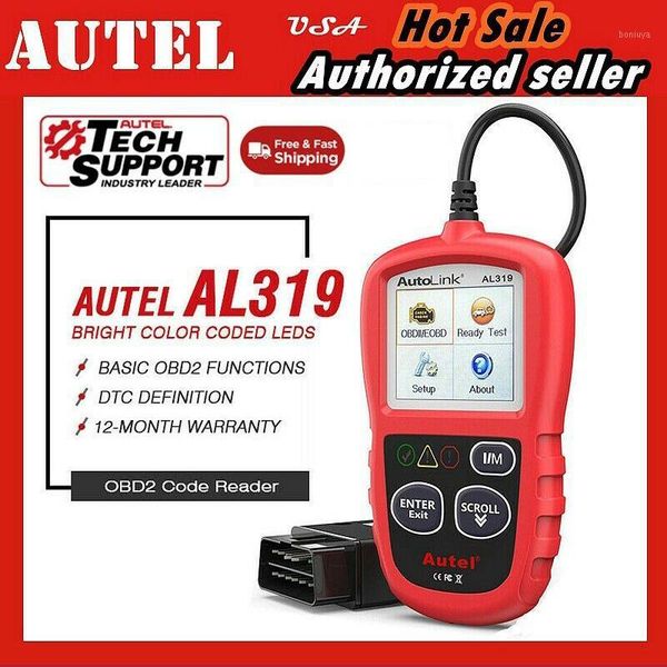 code readers & scan tools autel autolink al319 car diagnostic tool diy reader view e frame data can eobd mil update auto obd2 scan
code readers & scan tools autel autolink al319 car diagnostic tool diy reader view e frame data can eobd mil update auto obd2 scan