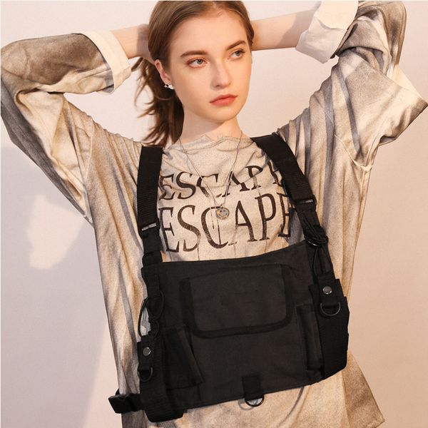 street style tactical chest rig bag hip hop skateboard military chest bag for women functional waist packs adjustable waistcoat c1026
street style tactical chest rig bag hip hop skateboard military chest bag for women functional waist packs adjustable waistcoat c1026