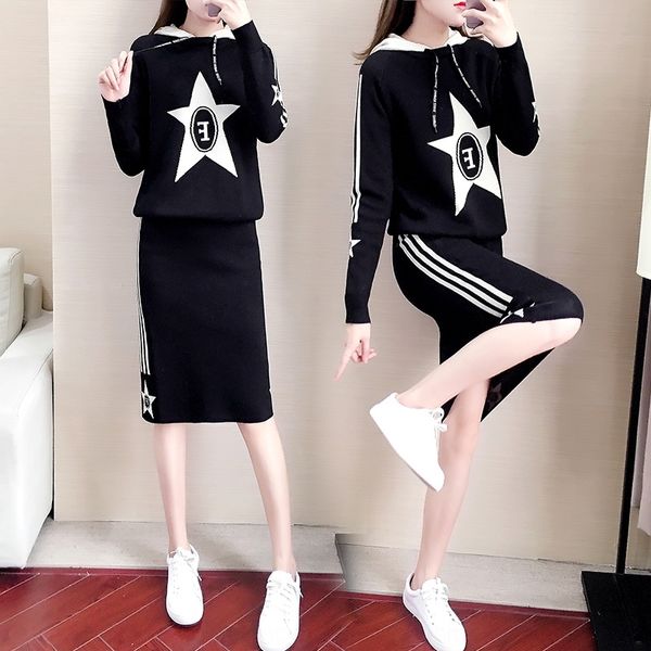 enc79 two-piece women's suit autumn 2020 skirt sweaterloose new knitted clothing sweater two-piece women's clothing autumn 2020 ne, Gray
enc79 two-piece women's suit autumn 2020 skirt sweaterloose new knitted clothing sweater two-piece women's clothing autumn 2020 ne, Gray