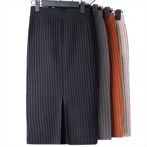 high waist women knitted skirt spring autumn fashion rib skirt elegant midi female casual pencil elastic band women skirts, Black
high waist women knitted skirt spring autumn fashion rib skirt elegant midi female casual pencil elastic band women skirts, Black