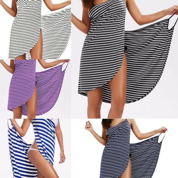 2019 skirt skirt beach summer striped women's knee-high beach vacation dress suspender dress for women zg5tp, Black;gray
2019 skirt skirt beach summer striped women's knee-high beach vacation dress suspender dress for women zg5tp, Black;gray