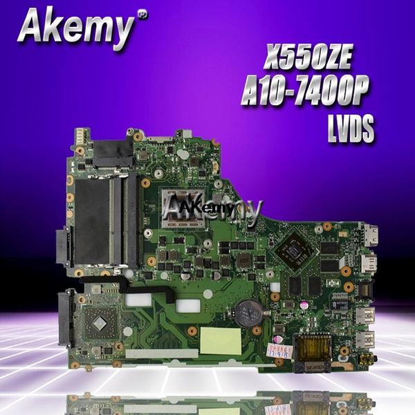 motherboards akemy x550ze for asus vm590z lapmotherboard x550/x750 a10-7400p lvds test work 100%
motherboards akemy x550ze for asus vm590z lapmotherboard x550/x750 a10-7400p lvds test work 100%