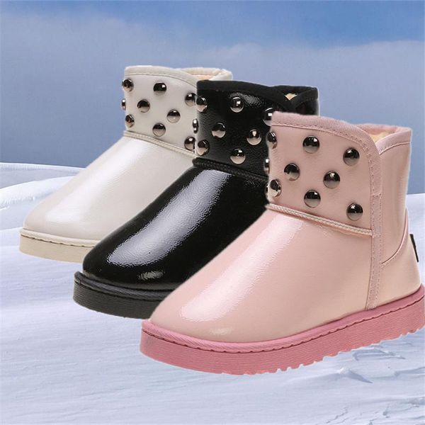 winter new arrivals plus velvet cotton boots warm and casual women's ankle boots pu leather waterproof and non-slip snow, Black
winter new arrivals plus velvet cotton boots warm and casual women's ankle boots pu leather waterproof and non-slip snow, Black