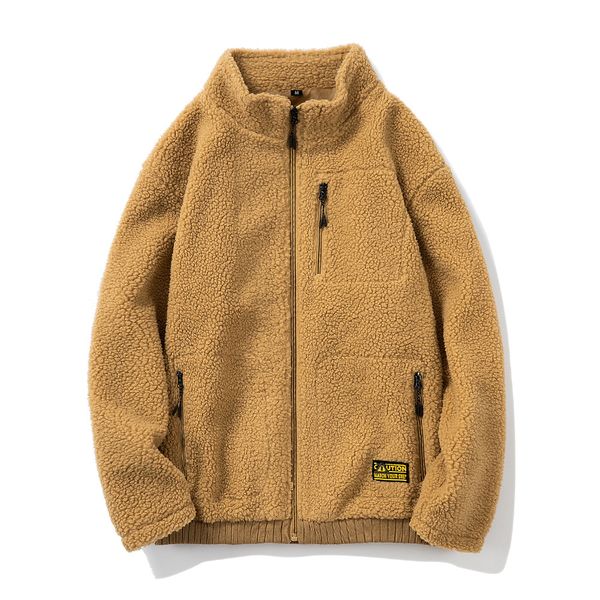 2020 men's warm full and winter solid cashmere thick hoodie multi pocket zipper thickened cardigan coat sweatshirts, Black
2020 men's warm full and winter solid cashmere thick hoodie multi pocket zipper thickened cardigan coat sweatshirts, Black