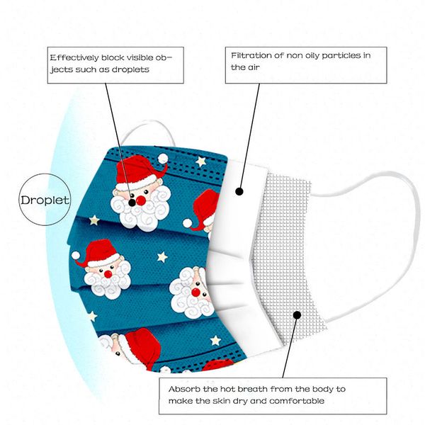 new maske christmas santa claus printed face children's mask fashion disposable masks boy girl kids mascherine masque
new maske christmas santa claus printed face children's mask fashion disposable masks boy girl kids mascherine masque