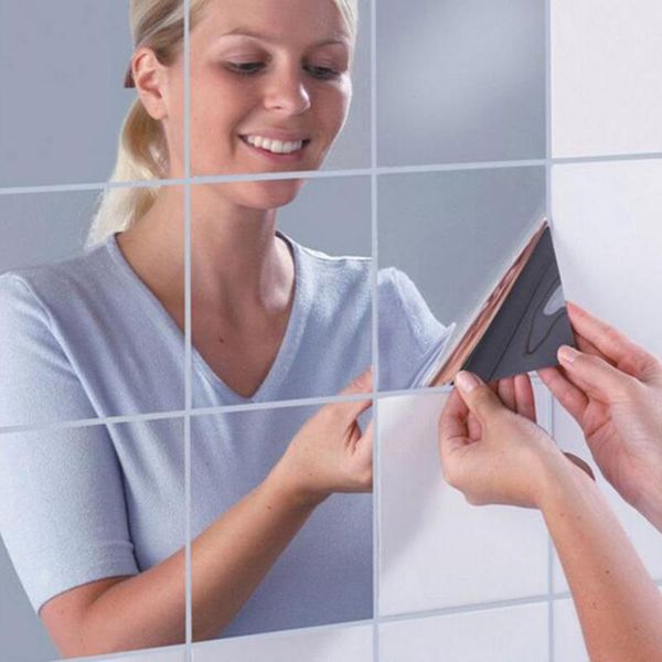 9/16/25 pcs mirror wall sticker decorative self adhesive furniture films 15x15cm square mirror wall stickers for home decor
9/16/25 pcs mirror wall sticker decorative self adhesive furniture films 15x15cm square mirror wall stickers for home decor