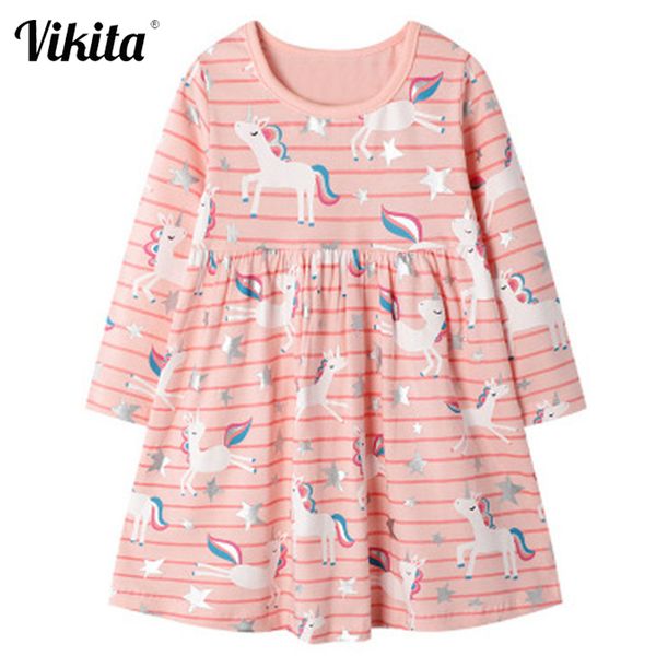 vikita girls dress long sleeve with animal applique autumn winter toddlers unicorn dresses for girls kids children vestidos lj200923, Red;yellow
vikita girls dress long sleeve with animal applique autumn winter toddlers unicorn dresses for girls kids children vestidos lj200923, Red;yellow