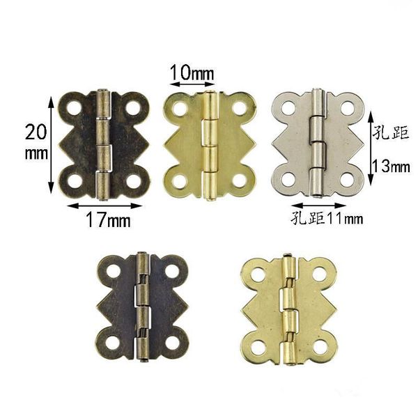 10pcs mini butterfly door hinges 20mm x17mm bronze cabinet drawer jewellery box decorate hinge for furniture bbyuhu
10pcs mini butterfly door hinges 20mm x17mm bronze cabinet drawer jewellery box decorate hinge for furniture bbyuhu