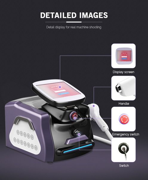 wholesale 808nm diode laser for permanent removing hair portable diode laser hair removal system laser hair removal machine salon beauty, Black
wholesale 808nm diode laser for permanent removing hair portable diode laser hair removal system laser hair removal machine salon beauty, Black