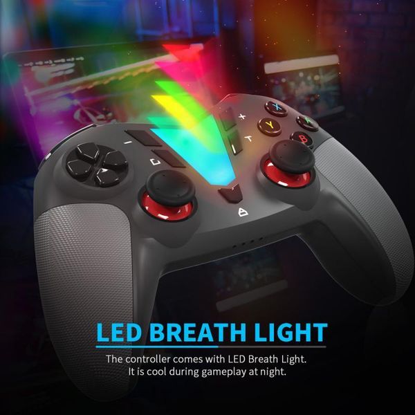 bluetooth wireless controller gamepad joystick remote console gamepad joystick for switch pro / switch lite / pc d/x
bluetooth wireless controller gamepad joystick remote console gamepad joystick for switch pro / switch lite / pc d/x