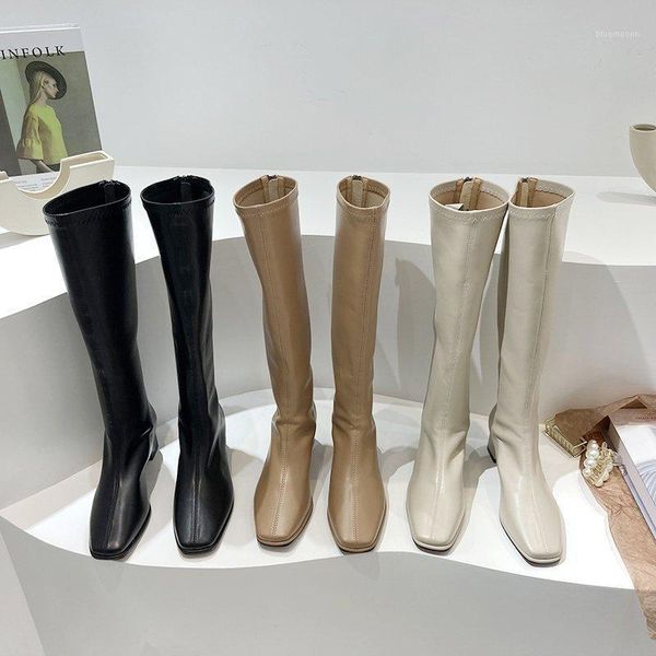 new autumn and winter british style long-tube women's boots small thin boots leather knight high-shoes1, Black
new autumn and winter british style long-tube women's boots small thin boots leather knight high-shoes1, Black