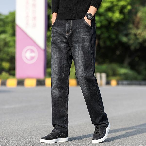 men's jeans men black classic relaxed fit denim spijkerbroeken heren pants biker stretch moda masculina trousers baggy, Blue
men's jeans men black classic relaxed fit denim spijkerbroeken heren pants biker stretch moda masculina trousers baggy, Blue