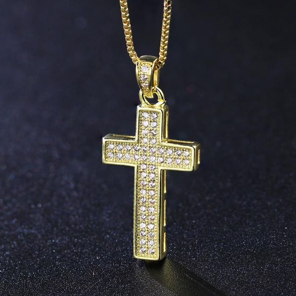 pendant necklaces ranos cross necklace hip-hop femme pave cz zircons religious jewelry christan for fashion njd001324, Silver
pendant necklaces ranos cross necklace hip-hop femme pave cz zircons religious jewelry christan for fashion njd001324, Silver
