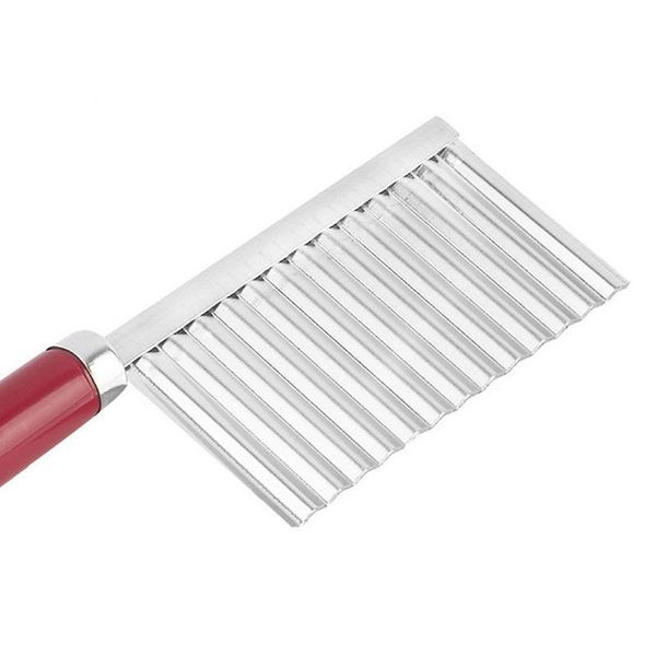 wavy edged potato knife stainless steel kitchen gadget vegetable cutting peeler corrugated cut blade cooking tool
wavy edged potato knife stainless steel kitchen gadget vegetable cutting peeler corrugated cut blade cooking tool