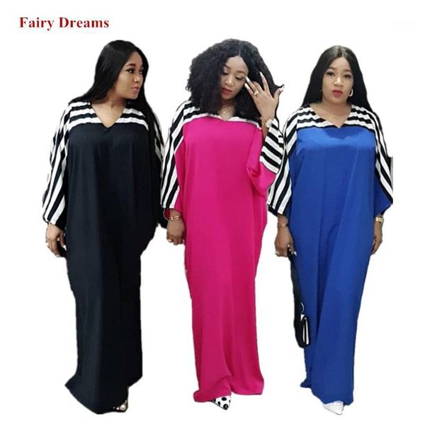 african maxi dresses women spring summer autumn ladies long dress hijab striped plus size loose african clothing fairy dreams1, Red 
african maxi dresses women spring summer autumn ladies long dress hijab striped plus size loose african clothing fairy dreams1, Red